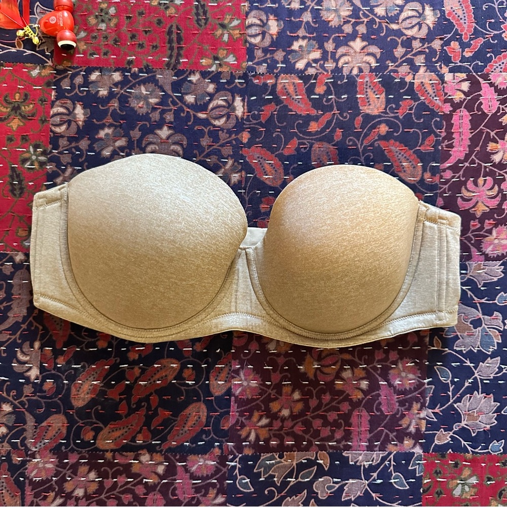 Nude Strapless Bra